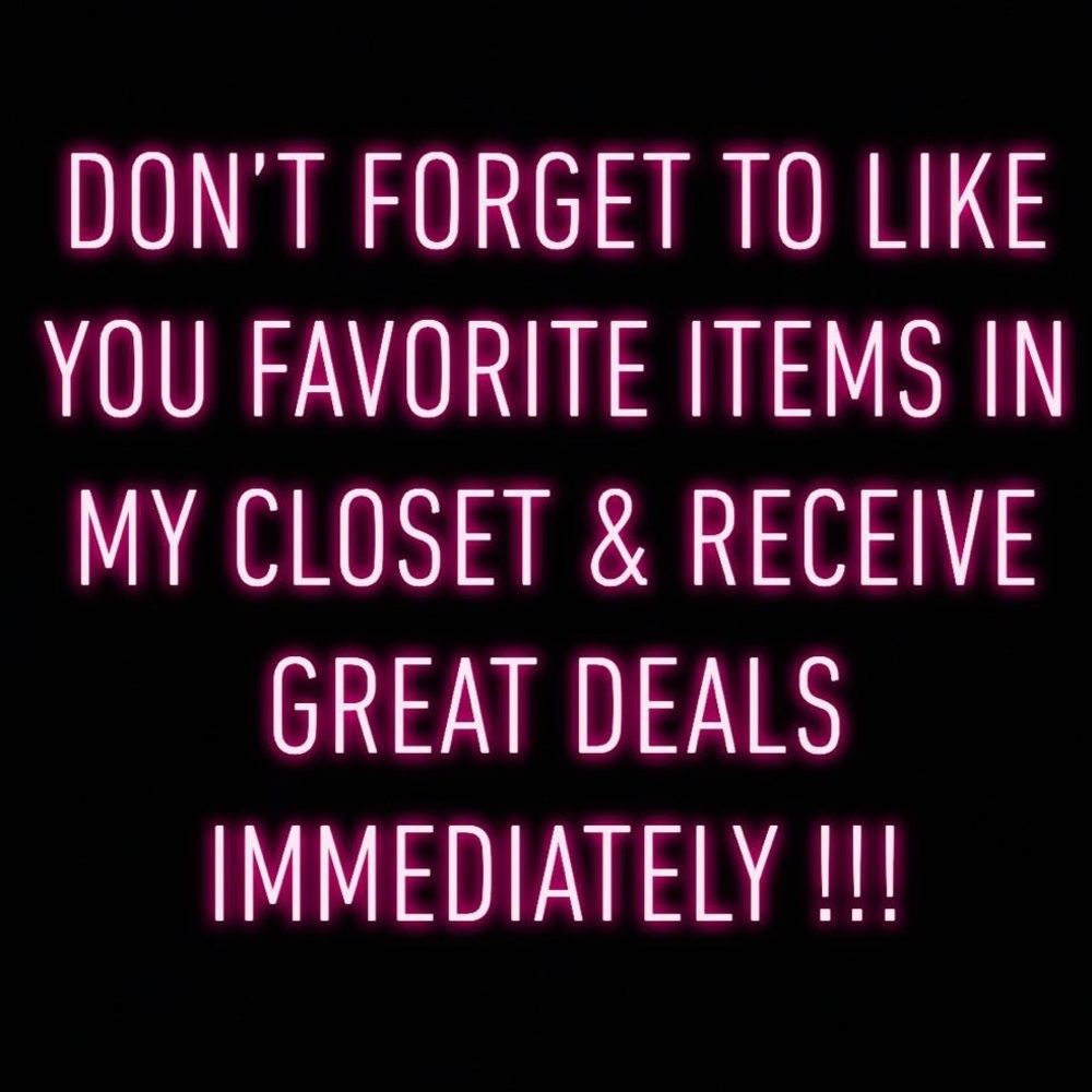 LIKE YOUR FAV ITEM NOW!!!